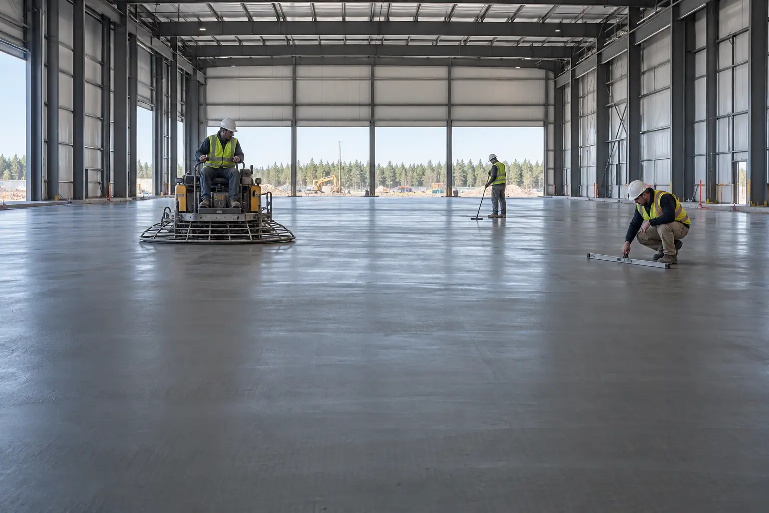 Commercial Concrete Slabs and Floors project in Prince Edward Island
